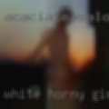 White horny girls